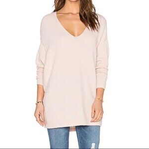 Free People - Wool Blend Cozy V-Neck Sweater